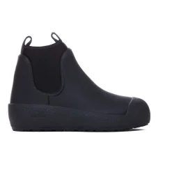 Støvler|Chelsea Boots^Bally e gummibelagte kalvesko Sort