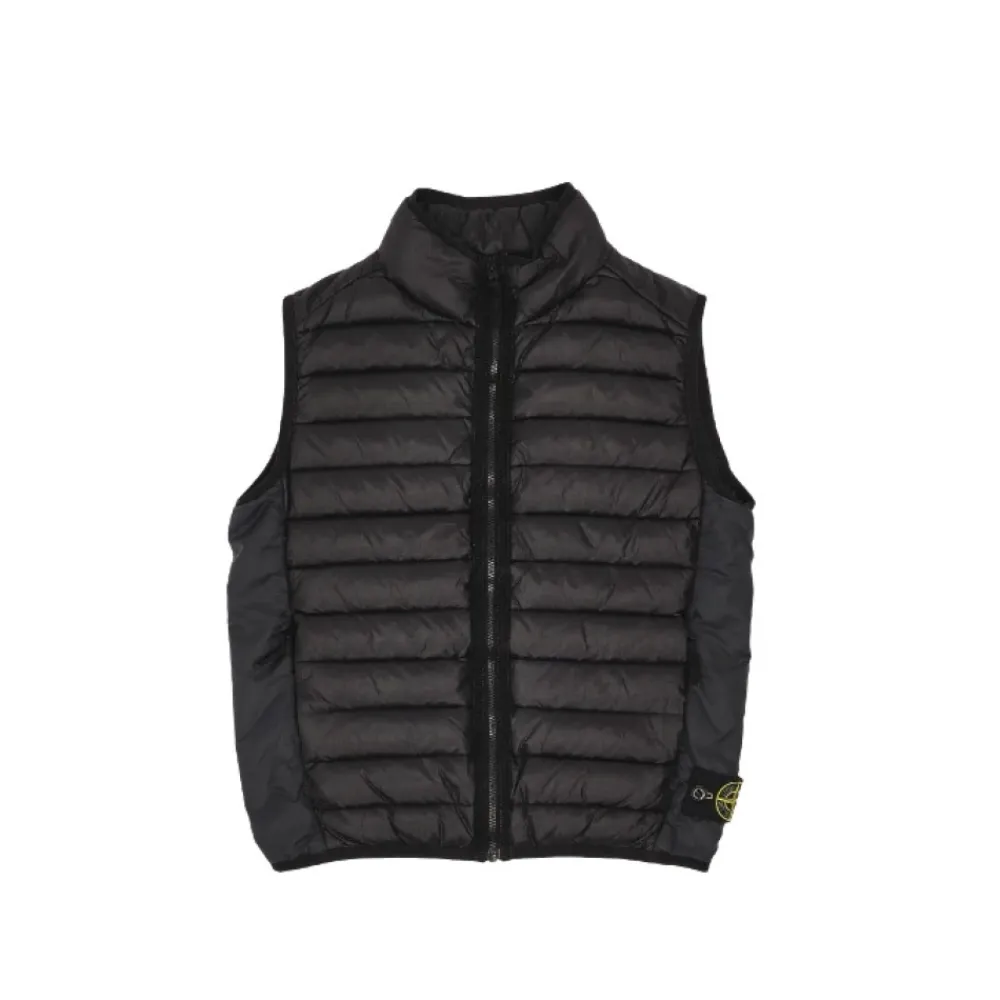 Jakker^Stone Island e Jakker til Stilfuldt Look Sort