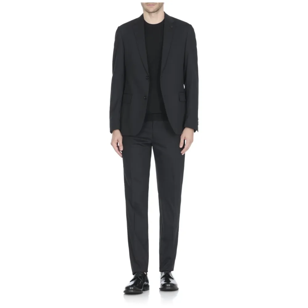 Business Sko^Church's e Læder Snøresko Sort