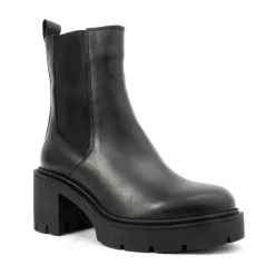 Chelsea Boots<La Conte e Lukkede Booties til Kvinder Sort