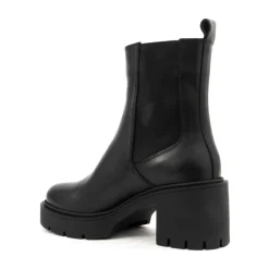 Chelsea Boots<La Conte e Lukkede Booties til Kvinder Sort