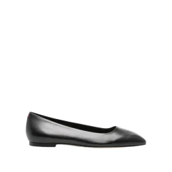 Ballerina Sko<aeyde e SquareToe Ballet Flats Sort