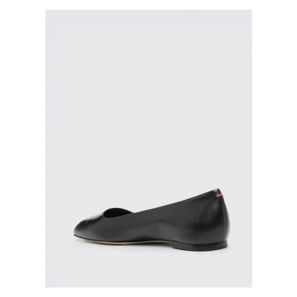 Ballerina Sko<aeyde e SquareToe Ballet Flats Sort