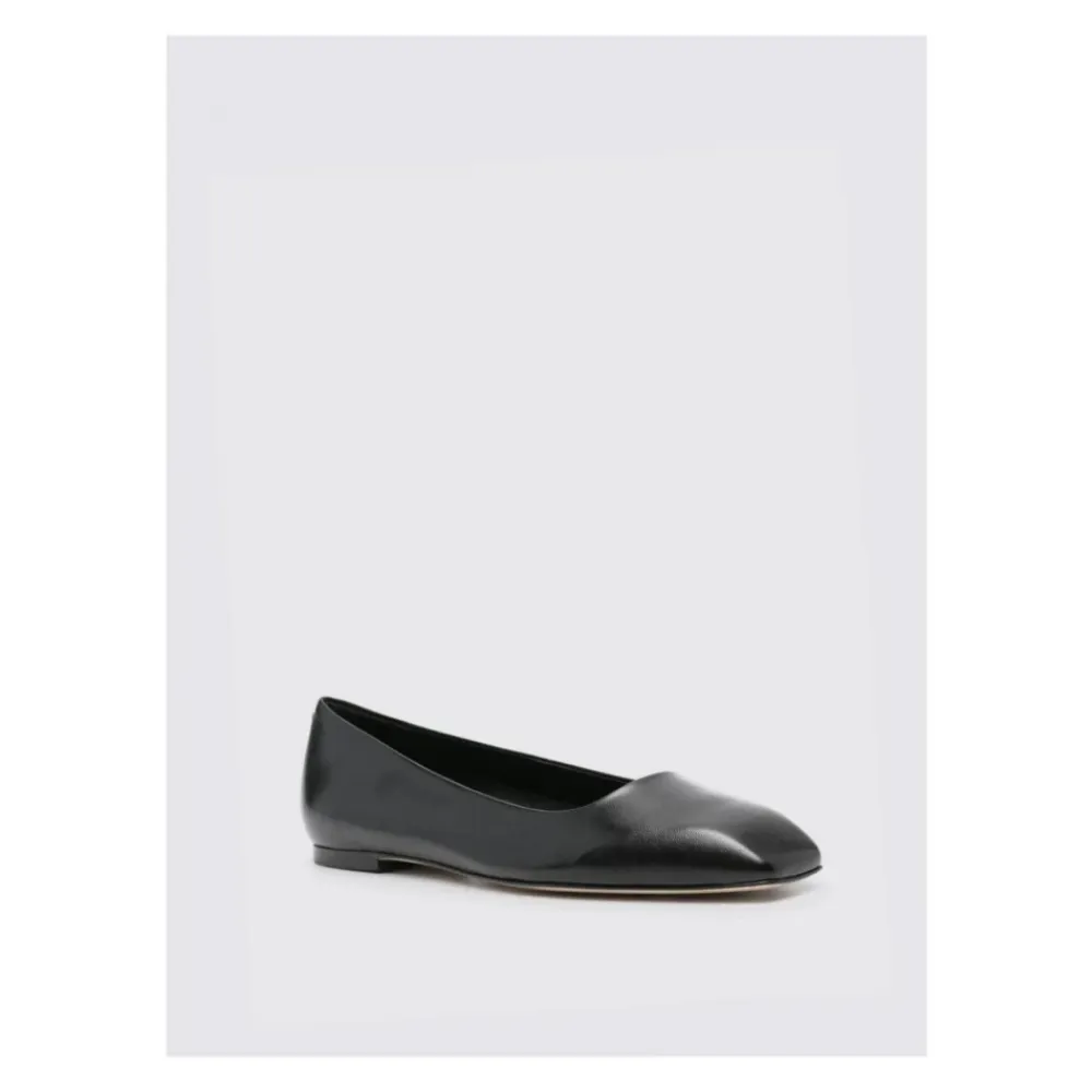 Ballerina Sko<aeyde e SquareToe Ballet Flats Sort