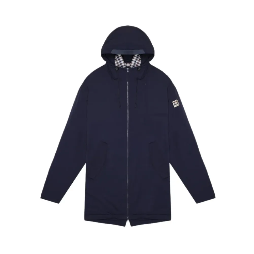 Frakker<Aquascutum SP 3-Way Parka Blå