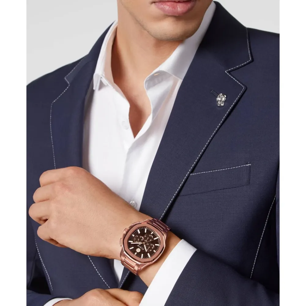 Ure<Philipp Plein Spectre Chrono Ur Gul