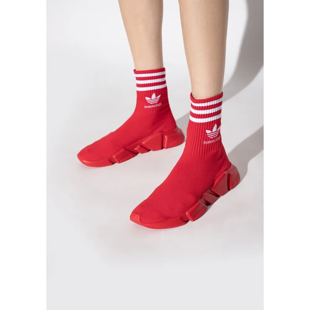 Sneakers<Balenciaga Speed Sock Sneakers Rød