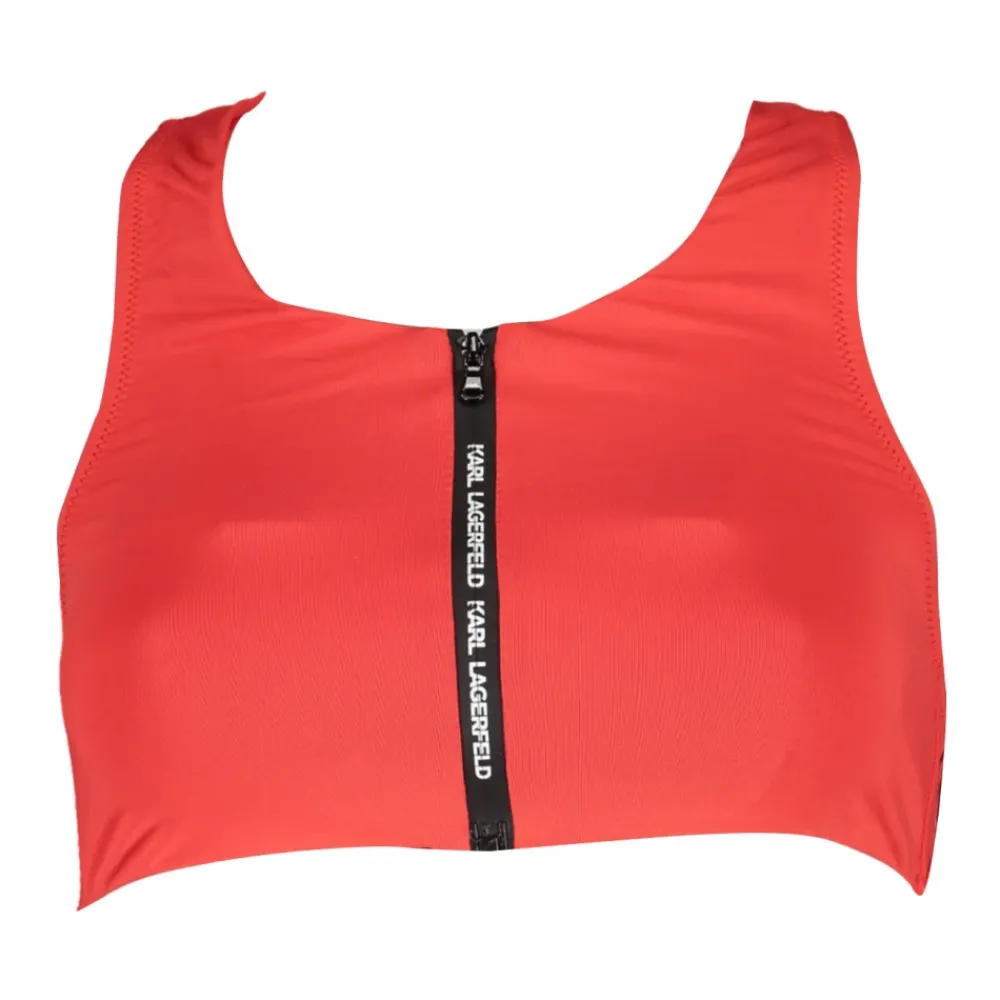 T-Shirts & Toppe^Karl Lagerfeld Sport Badetop Rød