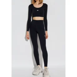 Træningsbukser & Tights^Balenciaga Sport leggings med logo Sort