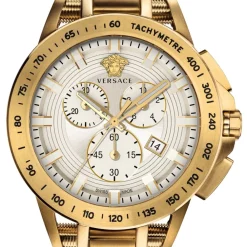 Ure<Versace Sport Tech Quartz Watch Gul