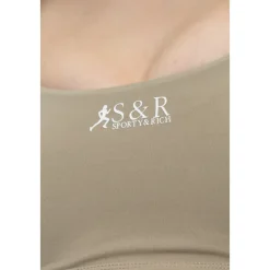 T-Shirts & Toppe^Sporty & Rich Sports Bra SR Runner Active Beige