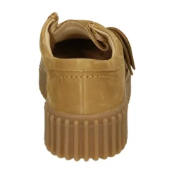 Snøresko^Clarks Sporty lavt damesko i cognac Brun