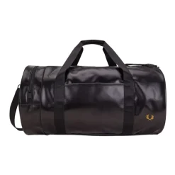 Tasker|Rejsetasker^Fred Perry Sporty Stor Barrel Taske i Sort