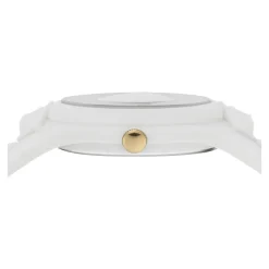 Ure<Versus Versace Sporty White and Gold Watch Hvid