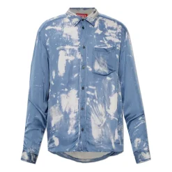 Skjorter^Diesel S-RAMON-PLAIN Shirt Blå