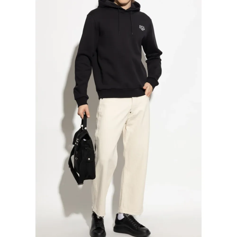 Trøjer^A.P.C. Standard Rue Madame Hættetrøje Sort
