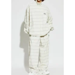 Jakker^Balenciaga Standing Collar Jacket Beige