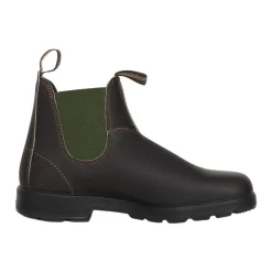 Chelsea Boots^Blundstone Stilede og komfortable brune ankelstøvler Grøn