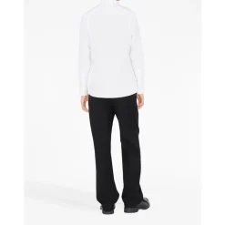Skjorter<Burberry Stilful Skjorte Hvid