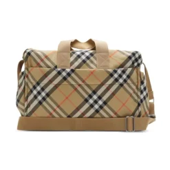 Tasker^Burberry Stilfuld Børns Skuldertaske Sand Beige