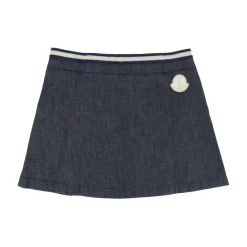 Kjoler & Nederdele<Moncler Stilfuld GONNE til modeentusiaster Blå