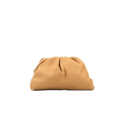 Clutch<Bottega Veneta Stilfuld Lædertaske Beige