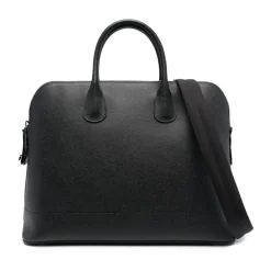 Laptop Tasker<Valextra Stilfuld Logo Taske Sort