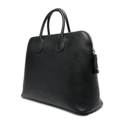 Laptop Tasker<Valextra Stilfuld Logo Taske Sort