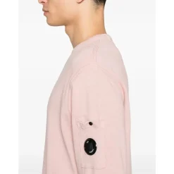 Trøjer|Sweatshirts<C.P. Company Stilfuld Sweatshirts Kollektion Pink