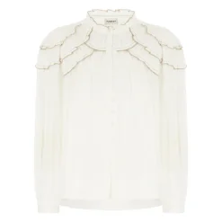Bluser & Skjorter^Marant étoile Stilfuld Top til Trendy Looks Hvid