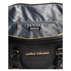 Tasker|Rejsetasker<Carlo Colucci Stilfuld Weekender Taske til Korte Ture Sort