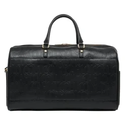 Tasker|Rejsetasker<Carlo Colucci Stilfuld Weekender Taske til Korte Ture Sort