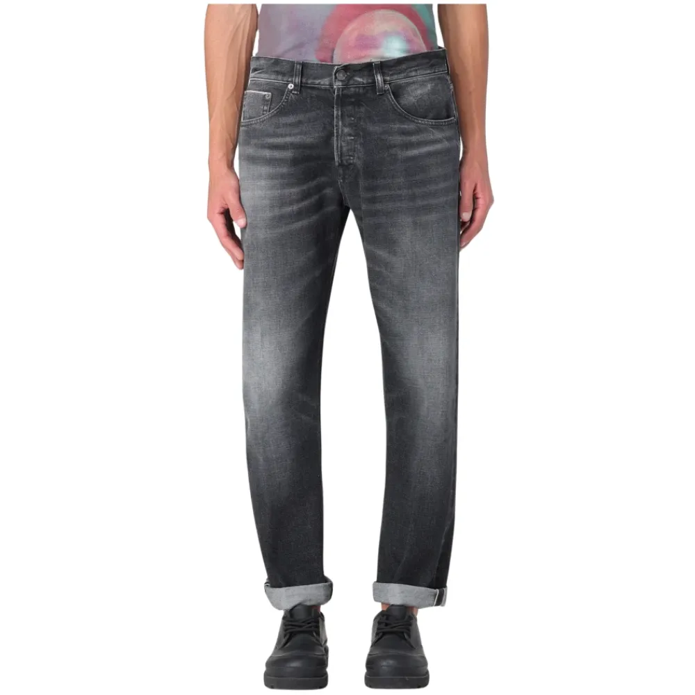 Jeans^Dondup Stilfulde Bray Jeans til Mænd Grå