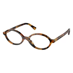 Briller<Miu Miu Stilfulde Brillekollektion Brun
