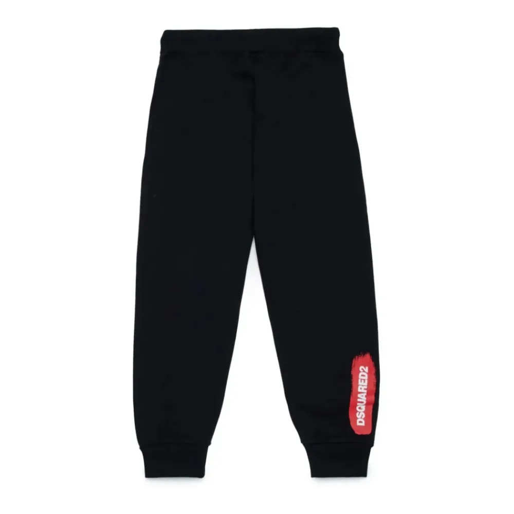 Underdele^Dsquared2 Stilfulde Bukser Sort