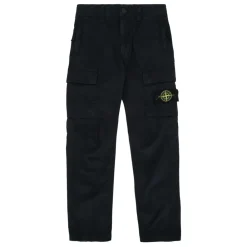Underdele<Stone Island Stilfulde Bukser Sort
