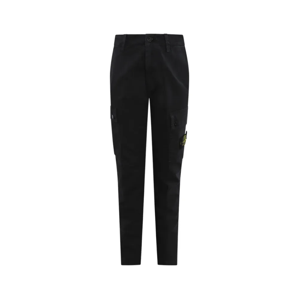 Underdele<Stone Island Stilfulde Bukser Blå