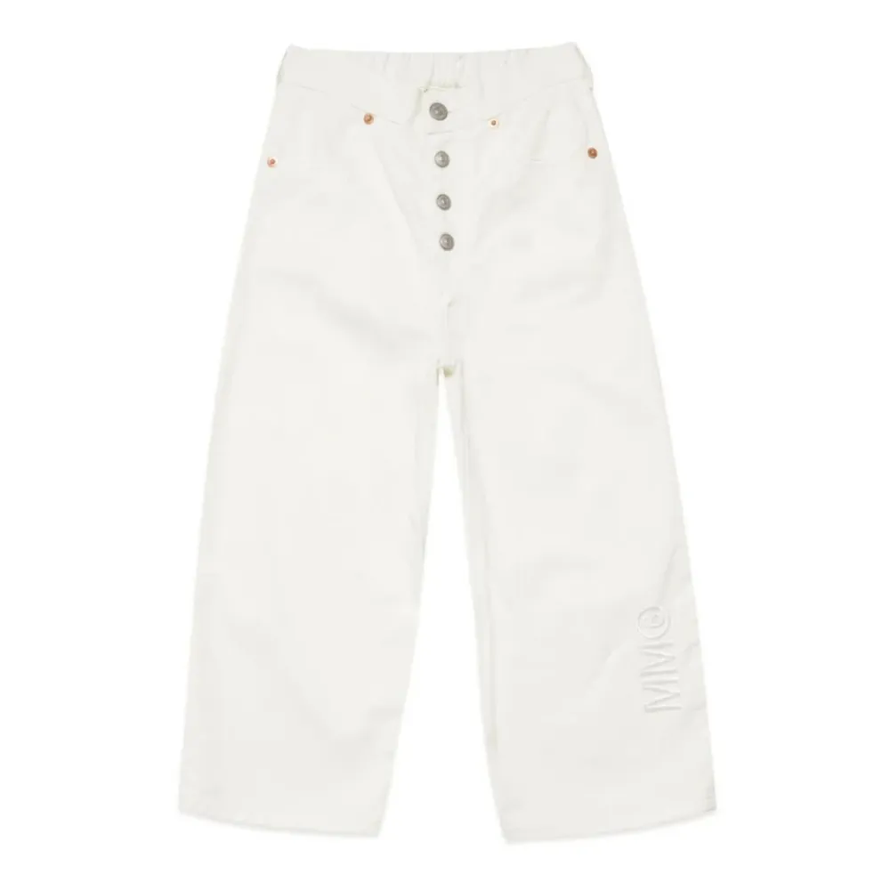 Underdele<MM6 Maison Margiela Stilfulde bukser til enhver lejlighed Hvid