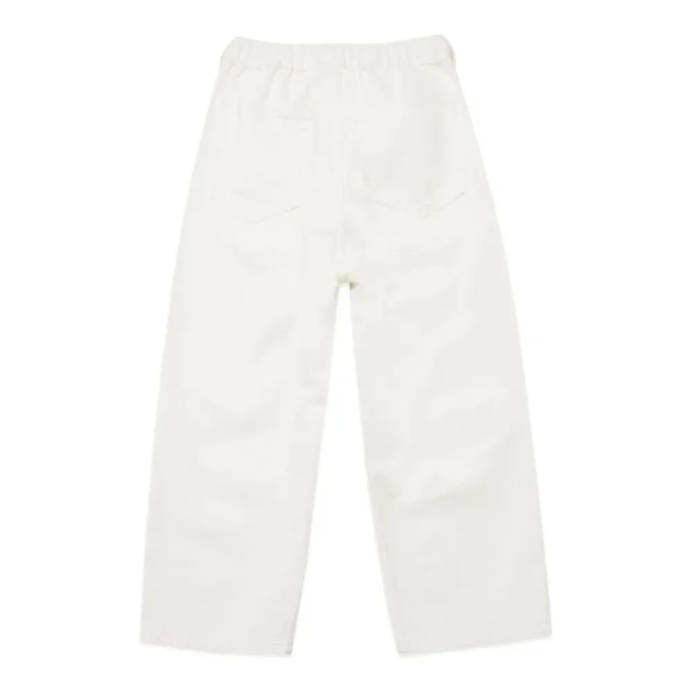 Underdele<MM6 Maison Margiela Stilfulde bukser til enhver lejlighed Hvid
