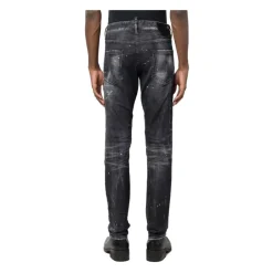 Jeans<Dsquared2 Stilfulde Denim Jeans Bukser Sort