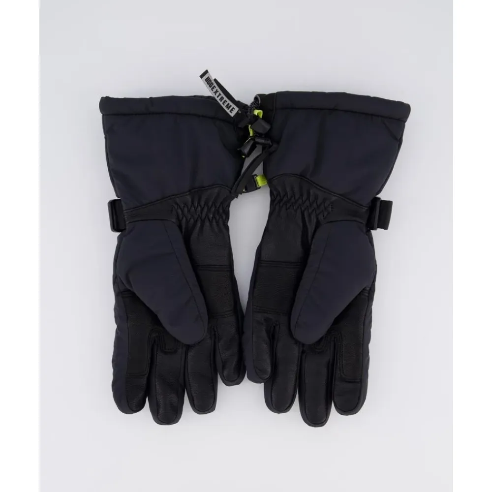 Handsker^UGG Stilfulde Gauntlet Handsker til Kvinder Sort