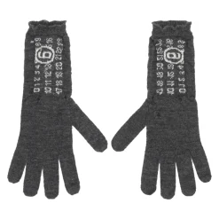 Handsker^MM6 Maison Margiela Stilfulde handsker til kvinder Sort
