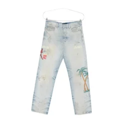 Jeans<Amiri Stilfulde Jeans Anind Blå