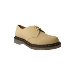Snøresko<Dr. Martens Stilfulde læderballerinaer Beige