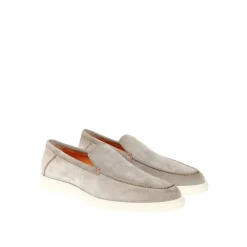 Loafers<Santoni Stilfulde loafers Brun