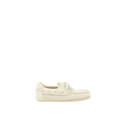 Sejlersko<Jacquemus Stilfulde Loafers med Snørelukning Beige