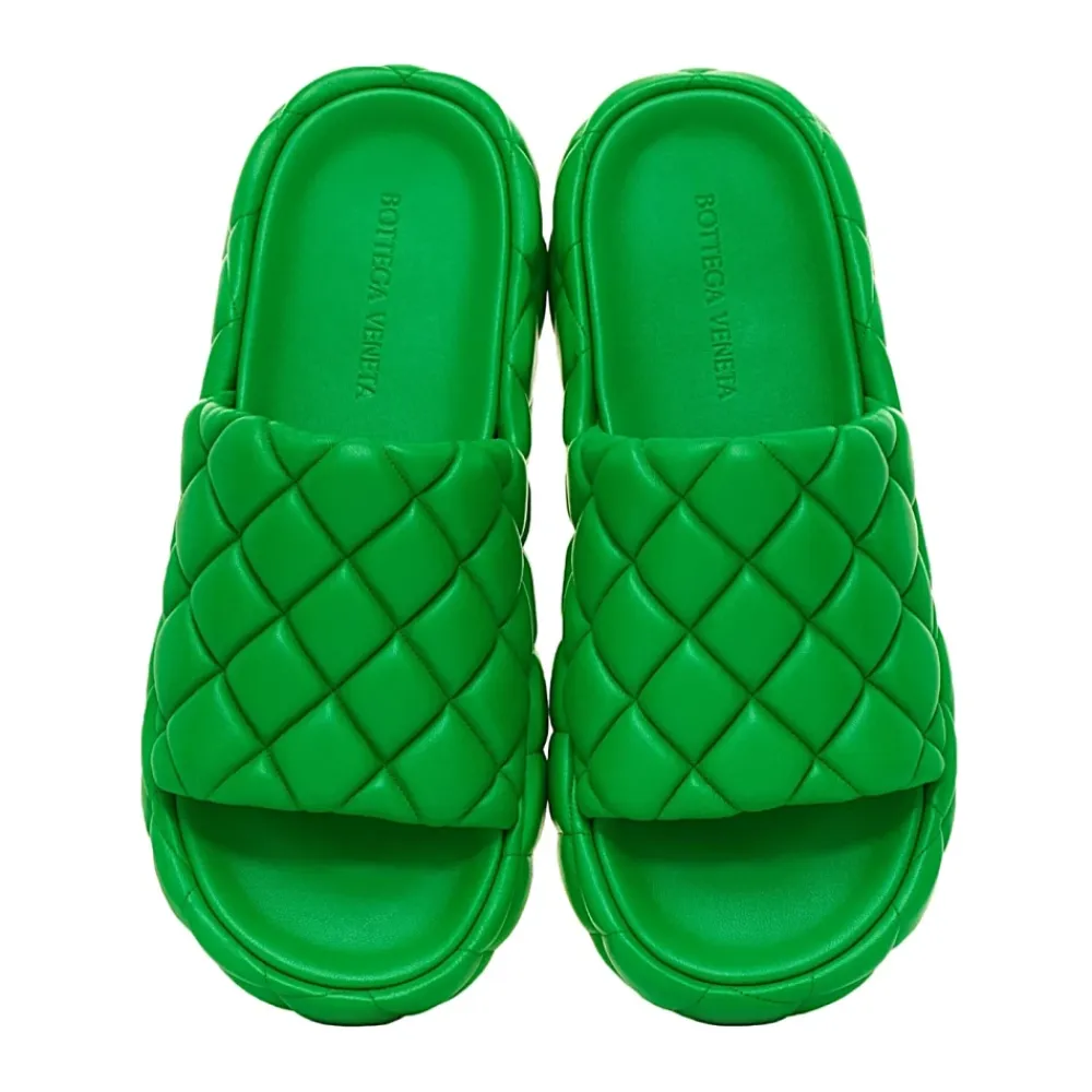 Sandaler^Bottega Veneta Stilfulde sandaler til sommeroutfits Grøn