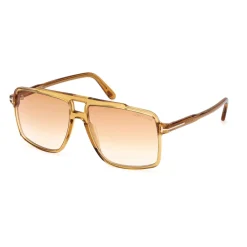 Solbriller<Tom Ford Stilfulde solbriller FT1177 Kemp 39F Gul