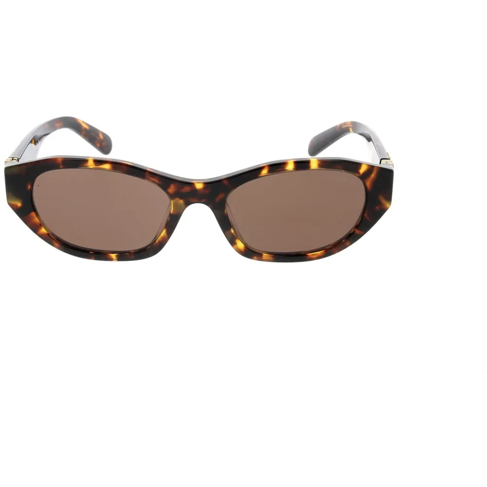Solbriller|Solbriller<Miu Miu Stilfulde solbriller til modebevidste looks Brun
