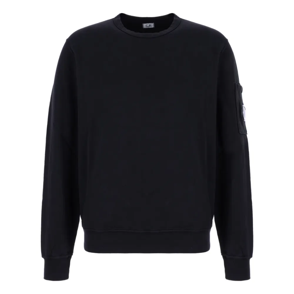 Trøjer|Sweatshirts<C.P. Company Stilfulde Sweatshirts til Mænd og Kvinder Blå